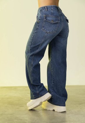 Jean Mujer Azul Oscuro Atypical 2929