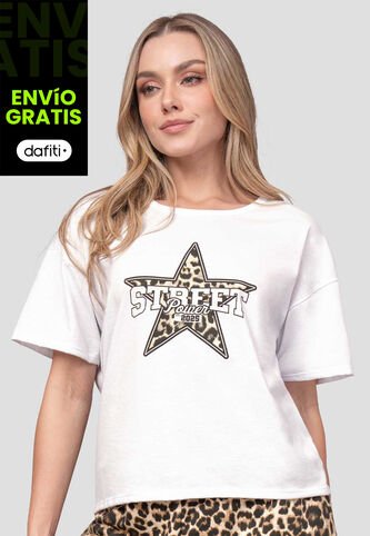 Camiseta Mujer Blanco Atypical 113790 Atypical