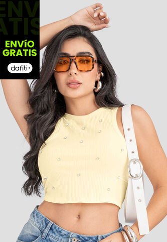 Blusa Mujer Crema Atypical 107855 Atypical