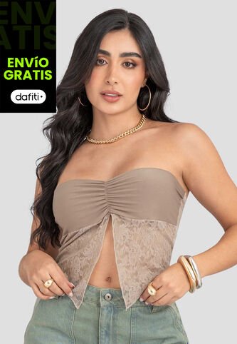 Blusa Mujer Café Pardo Atypical 105478 Atypical