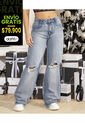 Jean Mujer Azul Medio Atypical 2931 de Atypical