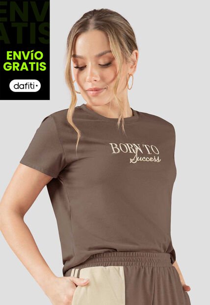 Camiseta Mujer Chocolate Atypical 113169