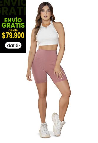 Ciclista Mujer Palo De Rosa Atypical 89141 Atypical