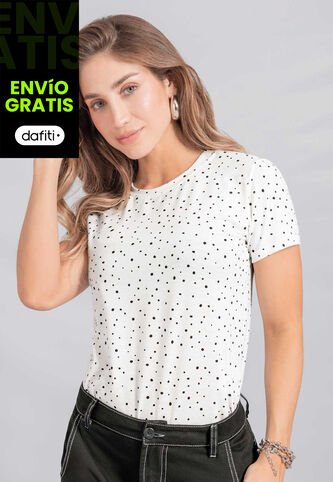 Camiseta Mujer Estampado Atypical 112496 Atypical