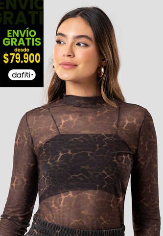Camibuzo Mujer Estampado Atypical 114500 Atypical