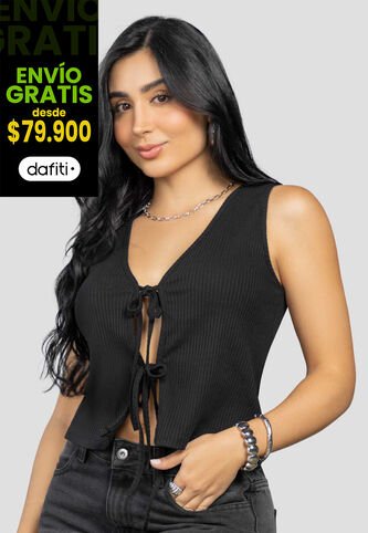 Blusa Mujer Negro Atypical 113879 Atypical