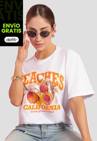 Camiseta Mujer Blanco Atypical 112486 Atypical