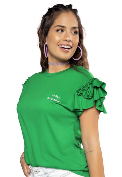 Blusa Mujer Verde Atypical 87104