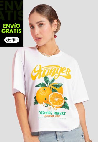 Camiseta Mujer Blanco Atypical 112485 Atypical