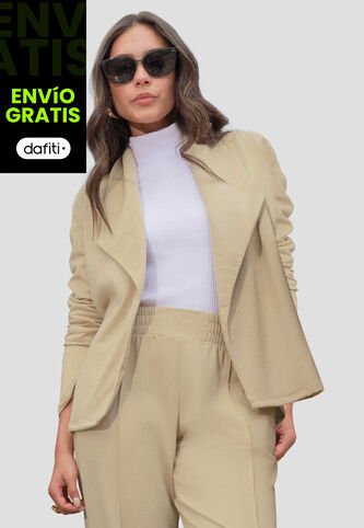 Blazer Mujer Latte Atypical 111954 Atypical
