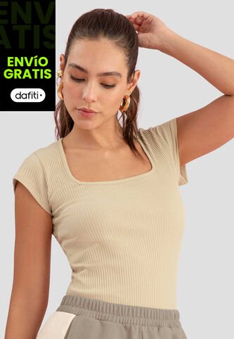 Blusa Mujer Latte Atypical 111947 Atypical