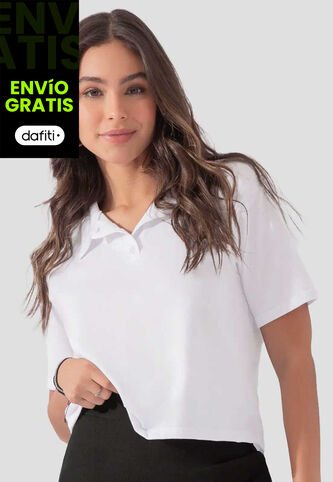 Polo Mujer Blanco Atypical 111185 Atypical
