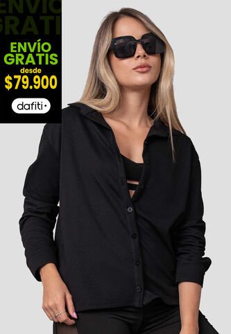 Camisa Mujer Negro Atypical 113803 Atypical