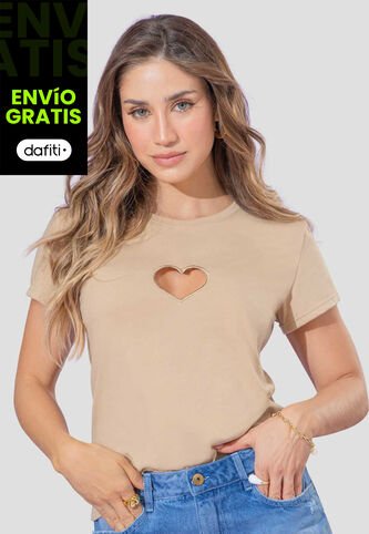 Camiseta Mujer Latte Atypical 111804 Atypical