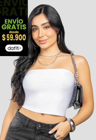 Crop Top Paq X3 Mujer Multicolor Atypical 114037 Atypical