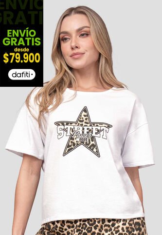 Camiseta Mujer Blanco Atypical 113790 Atypical