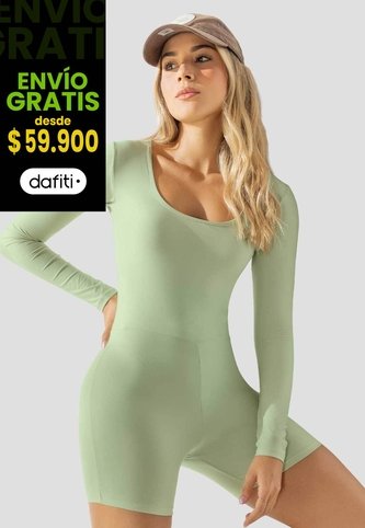 Enterizo Corto Mujer Verde Matcha Atypical 105479 Atypical