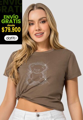 Camiseta Mujer Chocolate Atypical 113635 Atypical