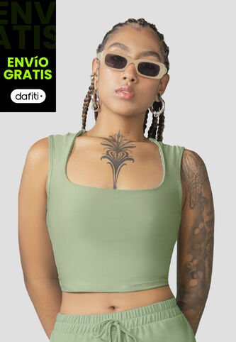 Blusa Mujer Verde Matcha Atypical 110159 Atypical