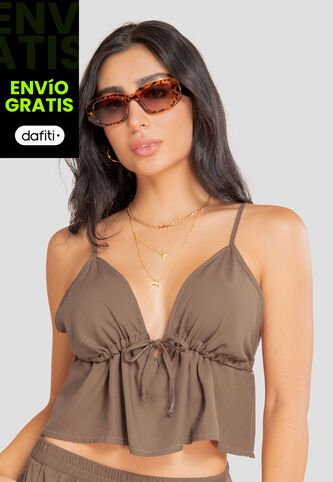 Blusa Mujer Chocolate Atypical 106926 Atypical