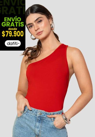 Body Mujer Rojo Atypical 110153 Atypical