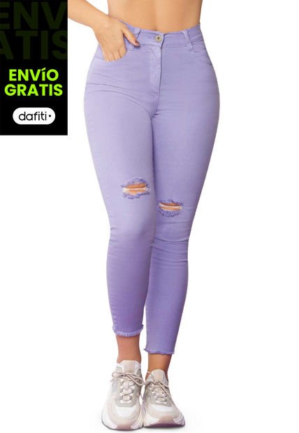 Jean Mujer Lila Atypical 88109