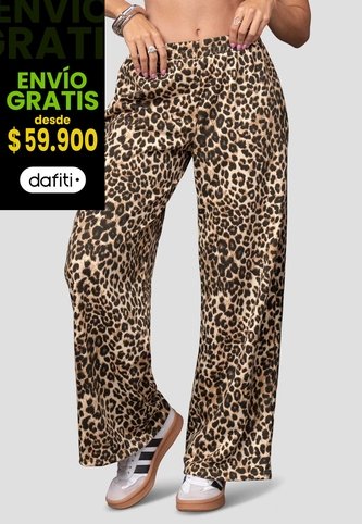 Pantalón Mujer Estampado Atypical 113793 Atypical