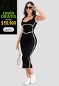 Vestido Mujer Negro Atypical 113317 de Atypical