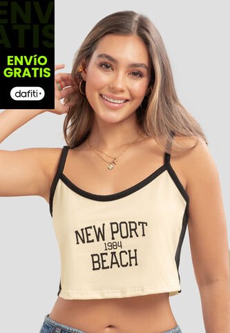 Camiseta Mujer Caqui Atypical 105475 Atypical