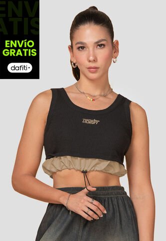 Blusa Mujer Negro Atypical 104498 Atypical