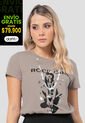 Camiseta Mujer Café Pardo Atypical 112830 de Atypical
