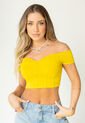Blusa Mujer Amarillo Atypical 101217 de Atypical