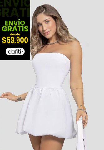Vestido Mujer Blanco Atypical 110785 Atypical