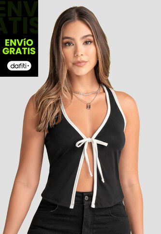 Blusa Mujer Negro Atypical 103738 Atypical