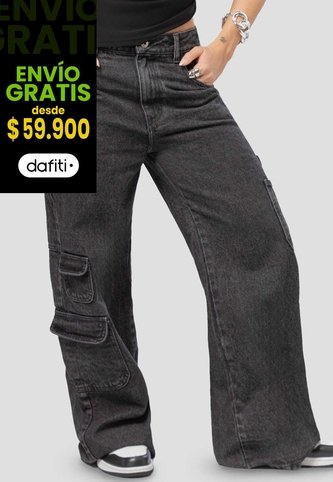 Jean Mujer Negro Atypical 111350 Atypical