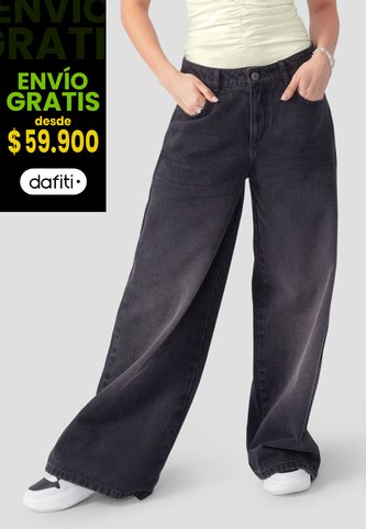 Jean Mujer Negro Atypical 106562 Atypical