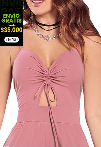 Enterizo Mujer Rosa Atypical 76138