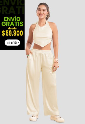 Conjunto Mujer Caqui Atypical 105699 Atypical