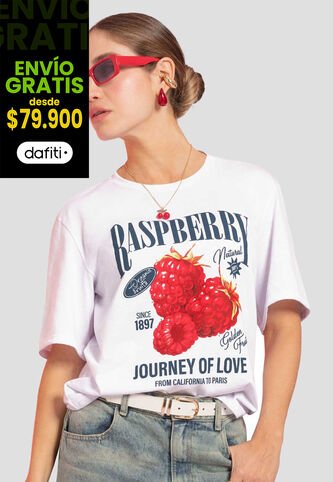 Camiseta Mujer Blanco Atypical 112484 Atypical