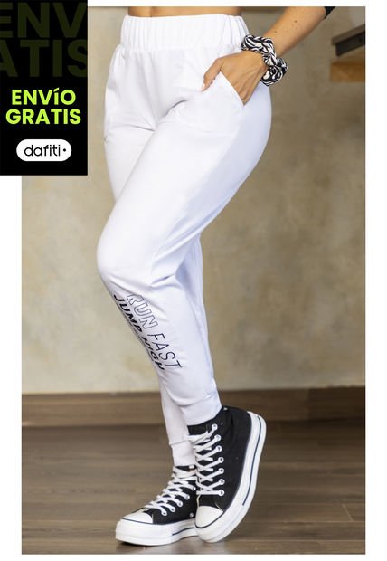 Jogger Mujer Blanco Atypical 1914