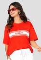Camiseta Mujer Rojo Atypical 113388 de Atypical