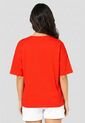 Camiseta Mujer Rojo Atypical 113388 de Atypical