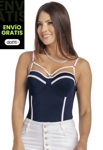 Body Mujer Azul Atypical 92448 Atypical