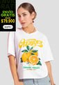 Camiseta Mujer Blanco Atypical 112485 de Atypical