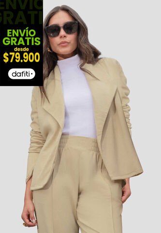 Blazer Mujer Latte Atypical 111954 Atypical