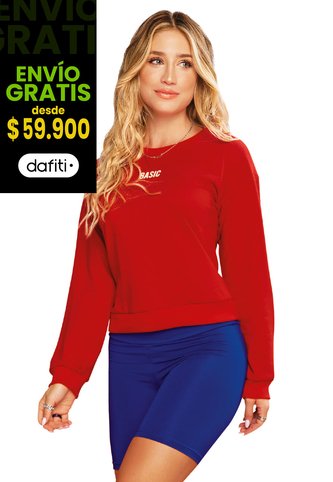 Conjunto Mujer Rojo Atypical 16992 Atypical