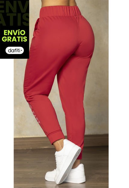 Jogger Mujer Rojo Atypical 1914