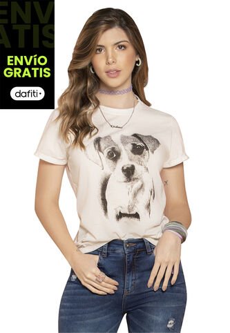 Camiseta Juvenil Marfil Atypical 91562 Atypical