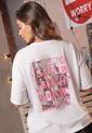 Camiseta Mujer Blanco Atypical 104940 de Atypical