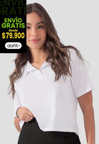 Polo Mujer Blanco Atypical 111185 Atypical